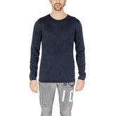 Jack Jones Blue Cotton Sweatshirt